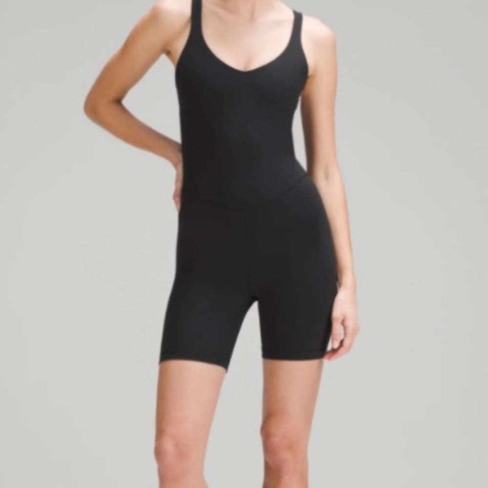Lululemon Black Aligned Onesie